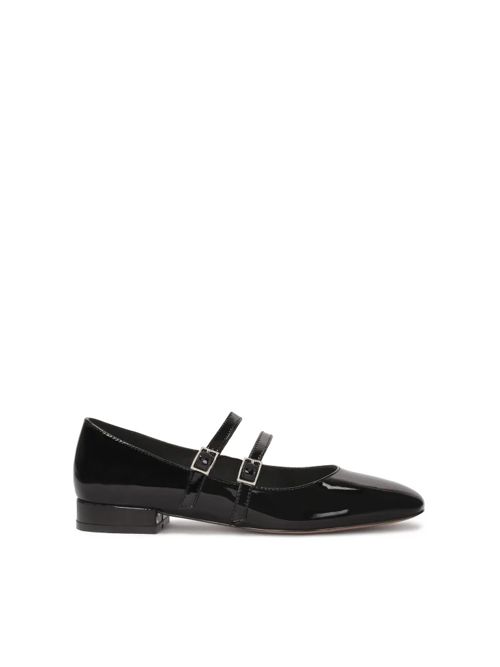 kazar Patent leather flat pumps by Mary Jane