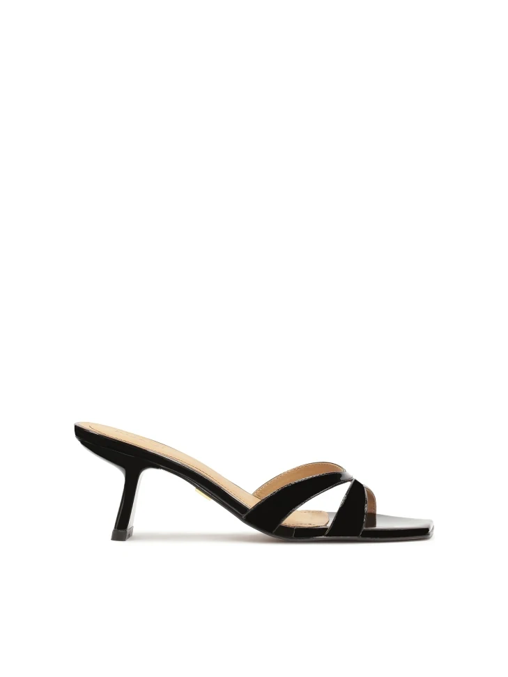 kazar Patent leather mules with original heel