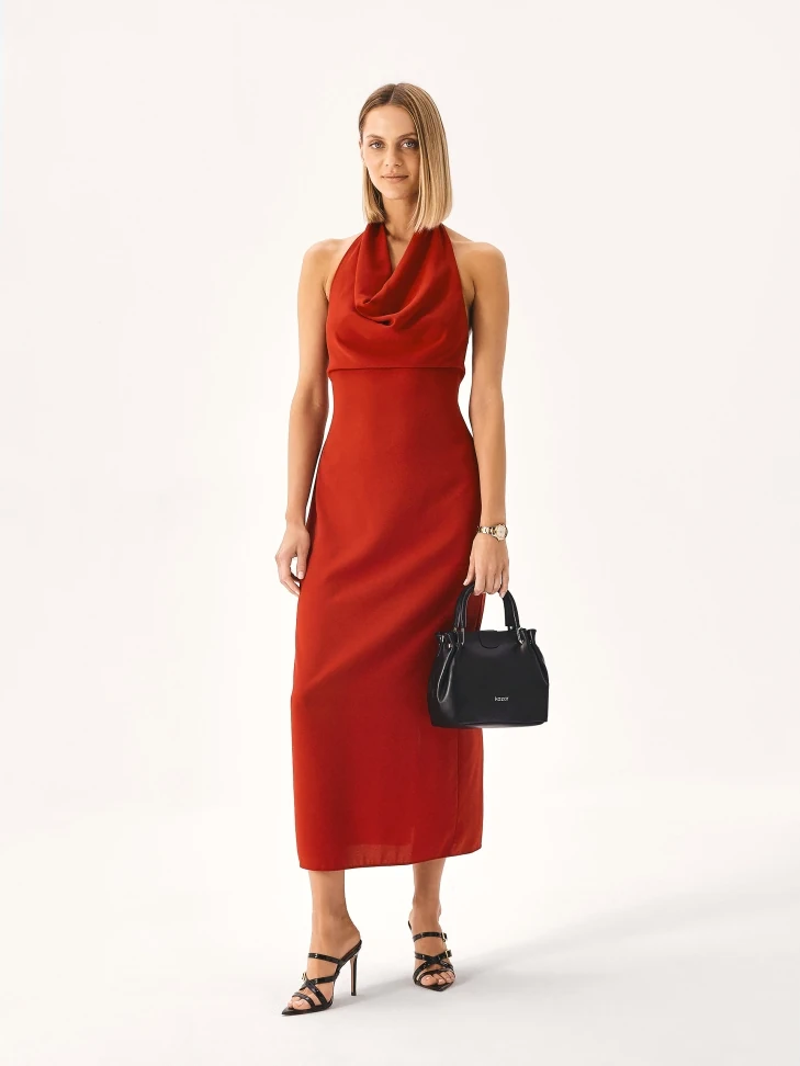 Kazar Patent Leather Mules With Pointed Toes