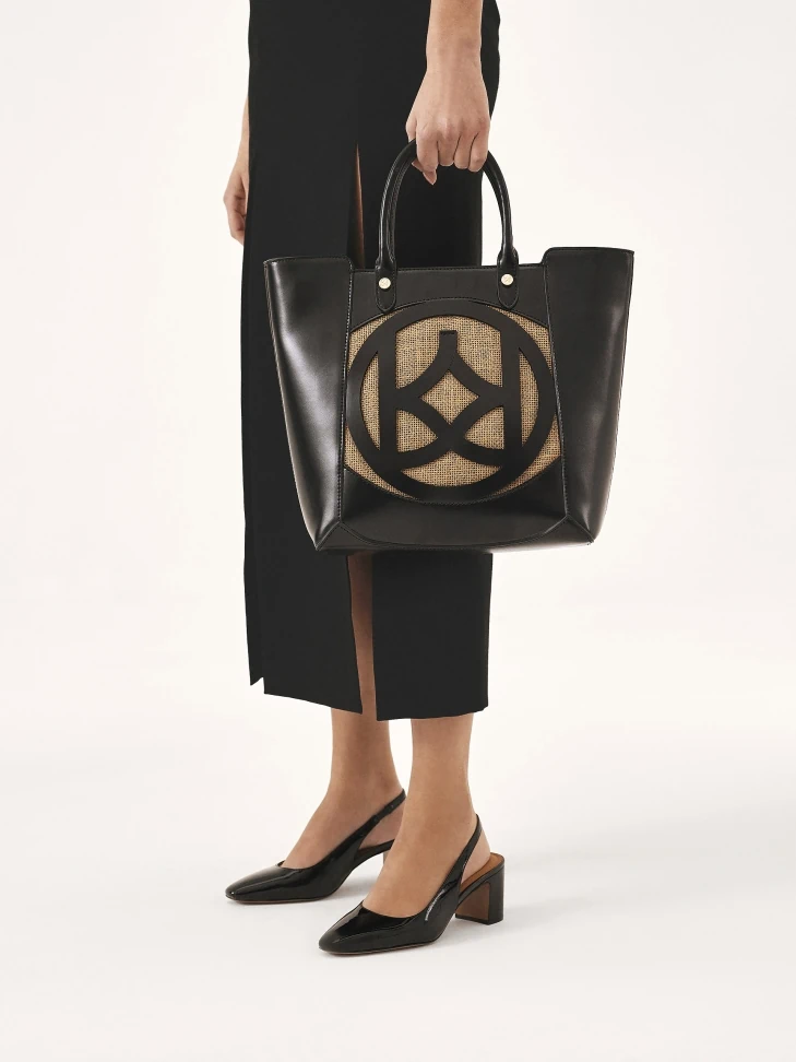 Kazar Patent Leather Post Pumps With Exposed Heels