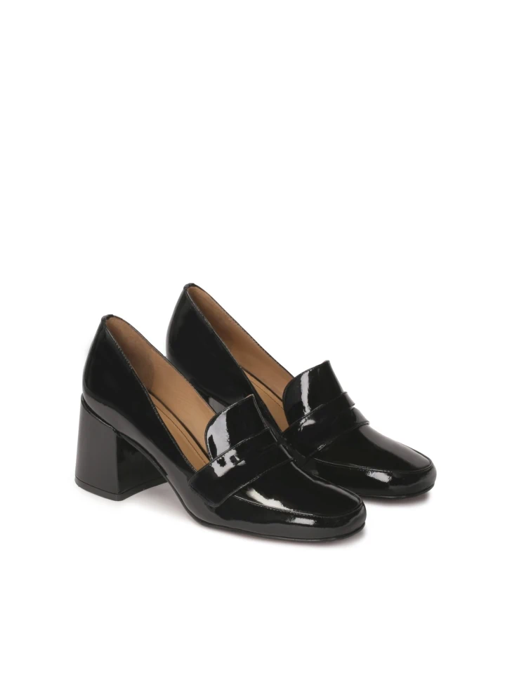 Kazar Patent Leather Pumps On A Pole