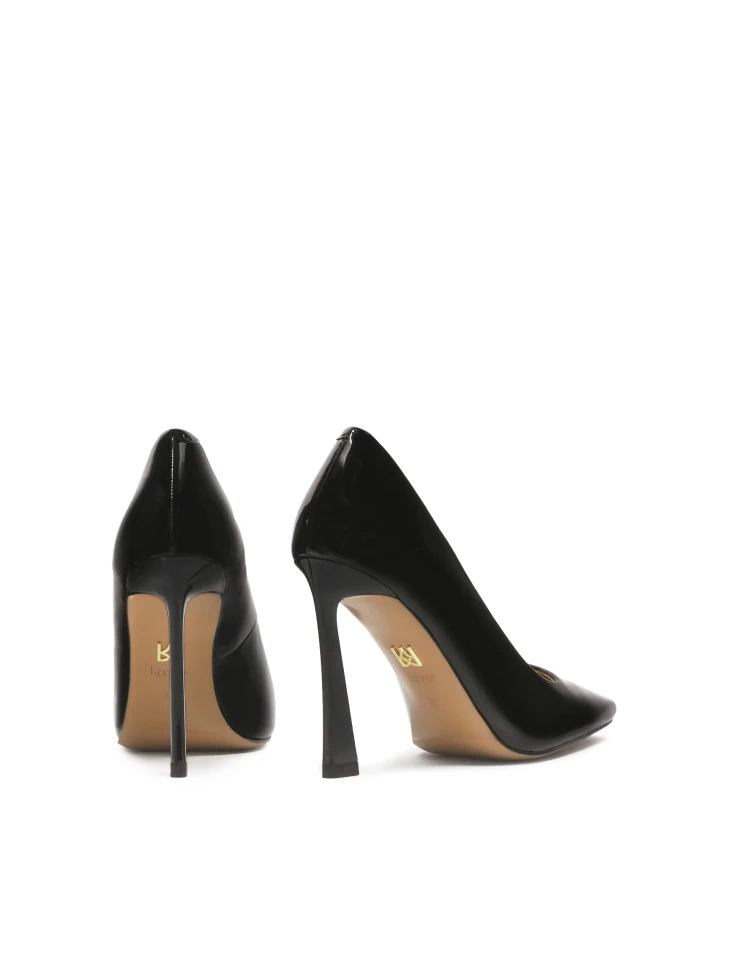 Kazar Patent Leather Pumps With An Unusual Heel