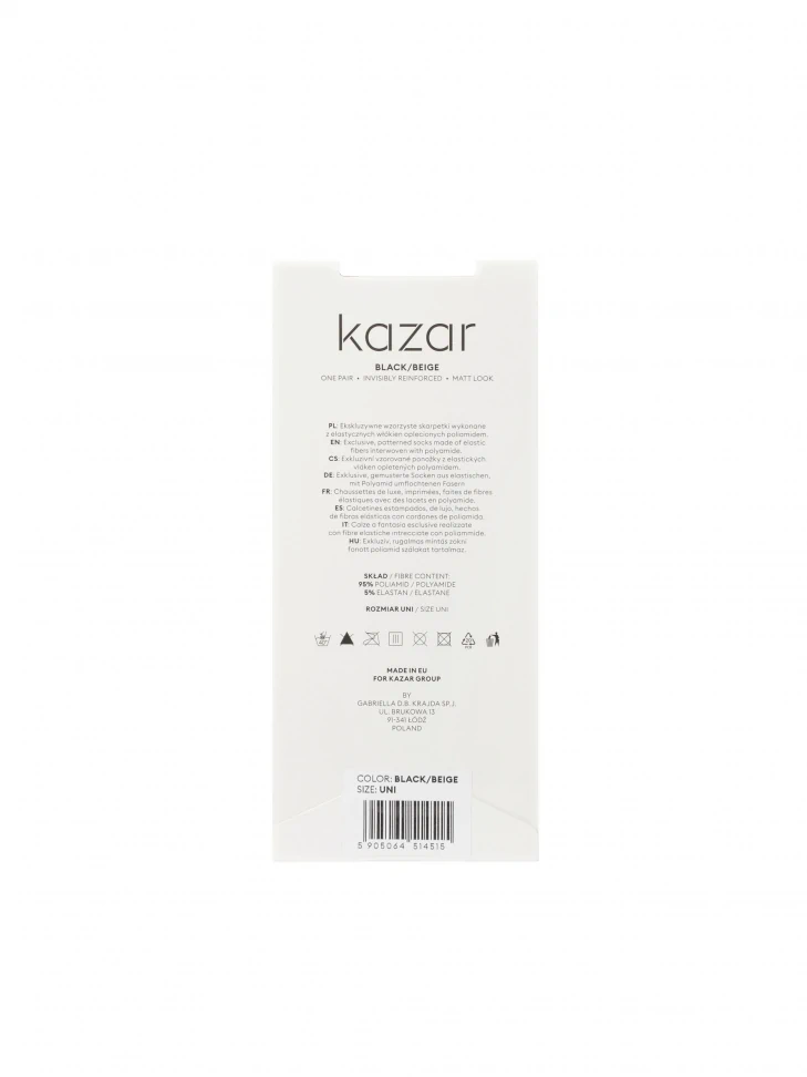 Kazar Patterned Tights Socks