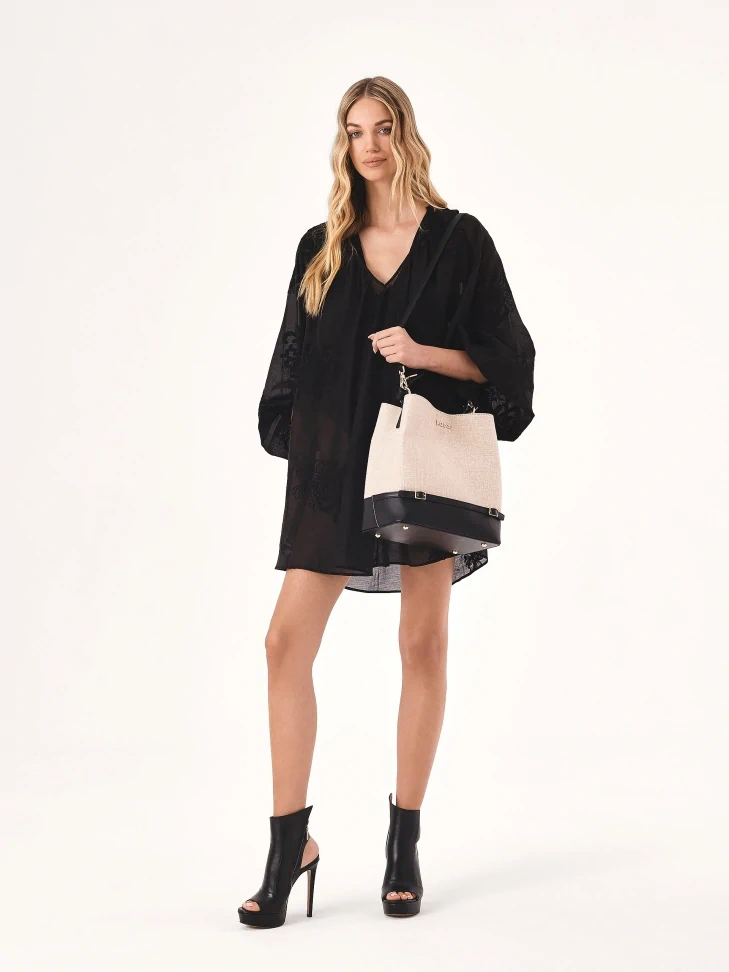 Kazar Peep Toe Boots With Platform