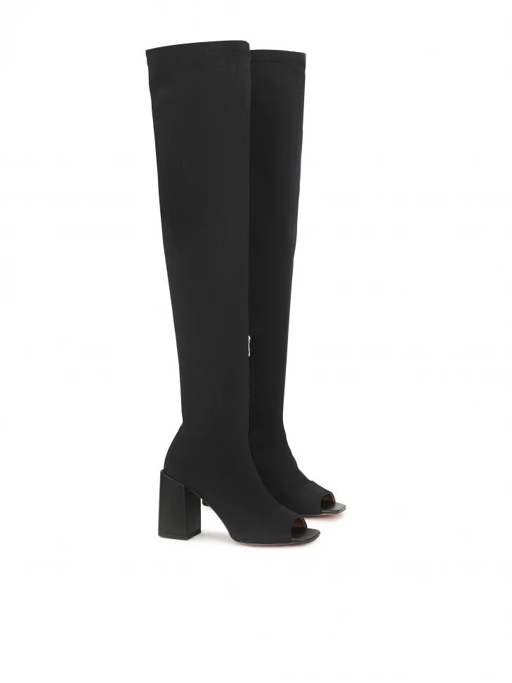 Kazar Peep Toe Musketeers In Fabric