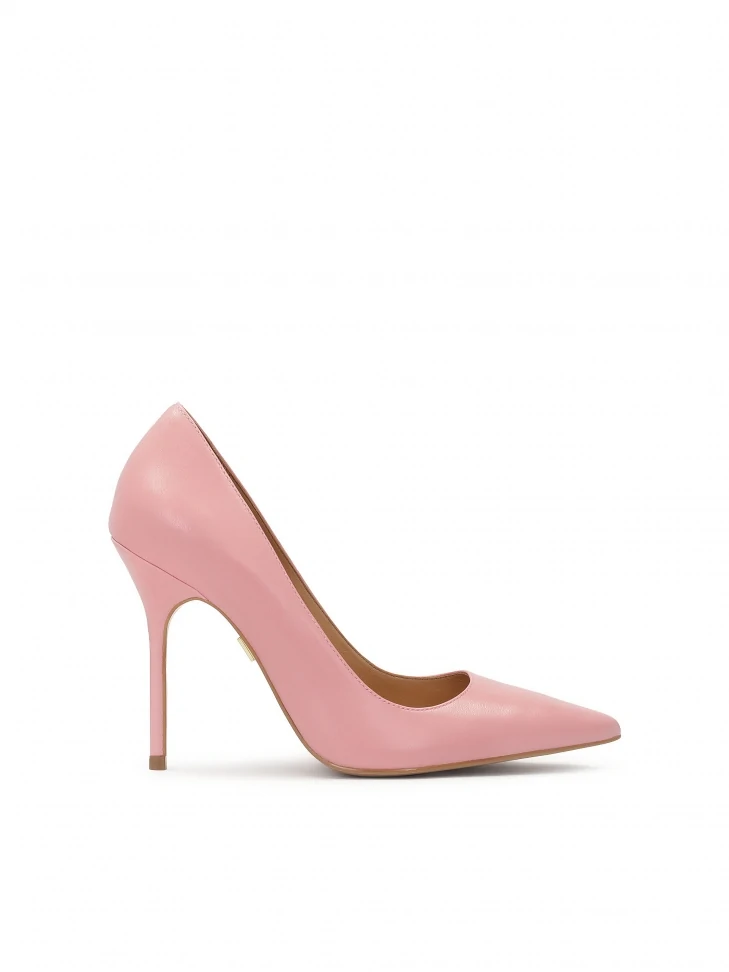 kazar Pink pumps with a slender heel