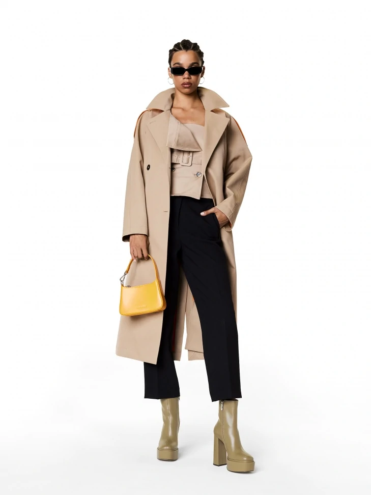 Kazar Platform And Block Boots With A Simple Upper