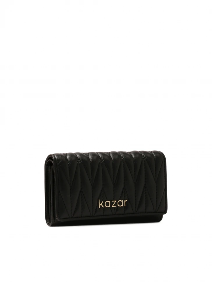 Kazar Quilted Leather Wallet