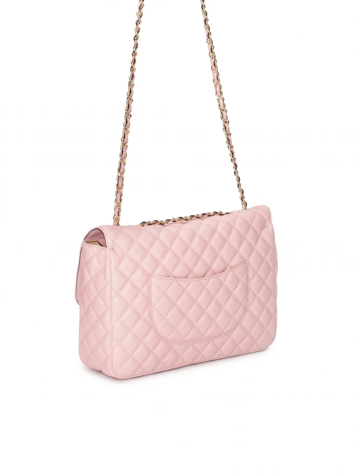 Kazar Quilted Pink Shoulder Bag