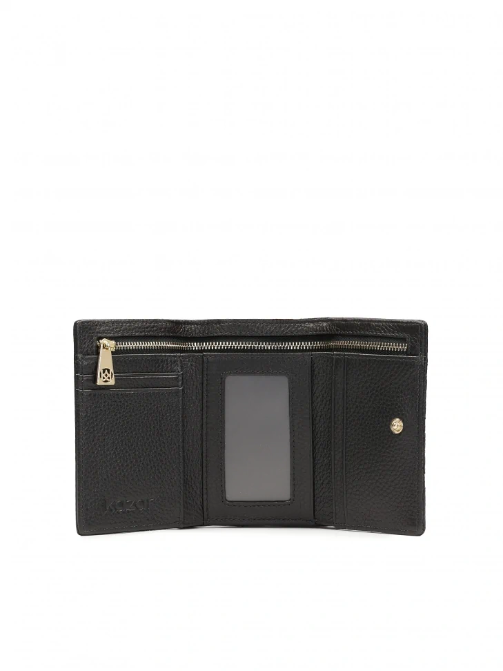 Kazar Quilted Small Wallet With Rhinestones