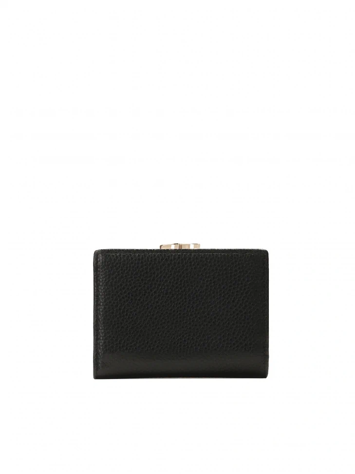 Kazar Quilted Small Wallet With Rhinestones