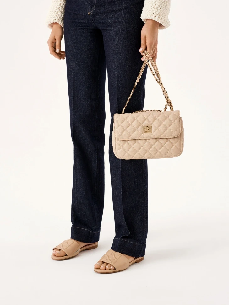 Kazar Quilted Soft Leather Bag
