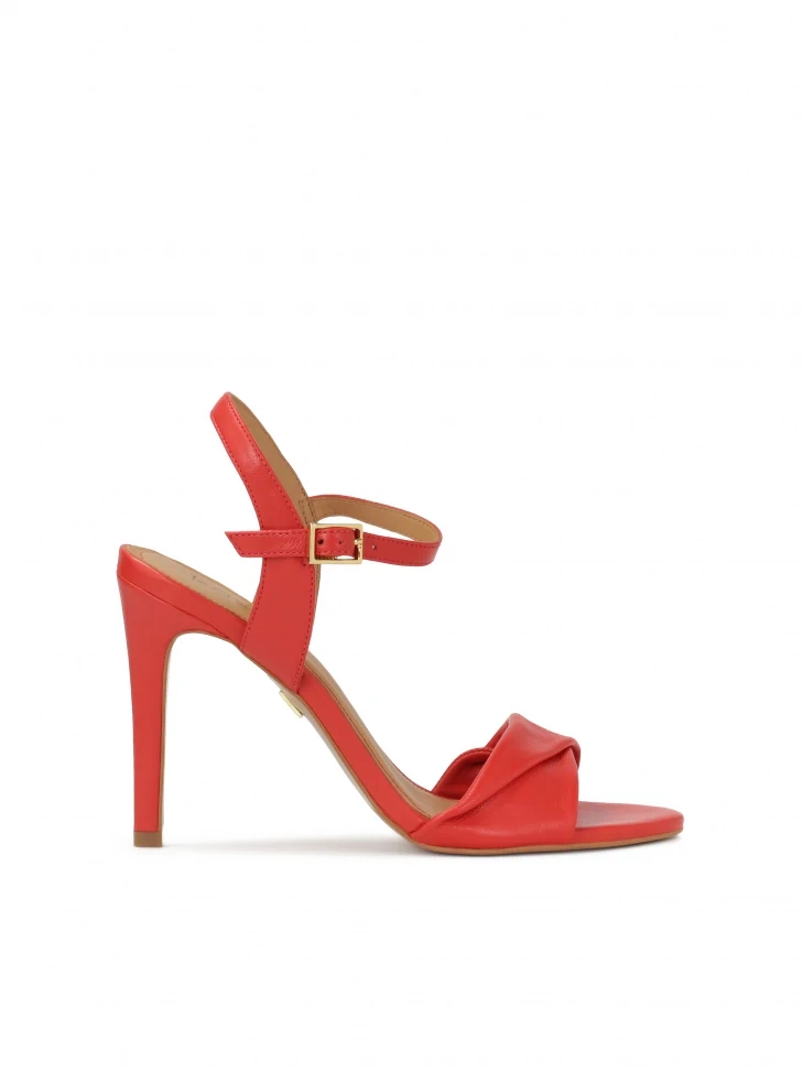 kazar Red heeled sandals