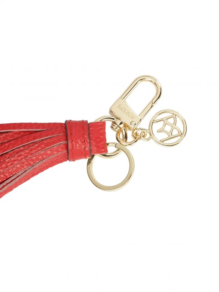 Kazar Red Keychain With A Clutch