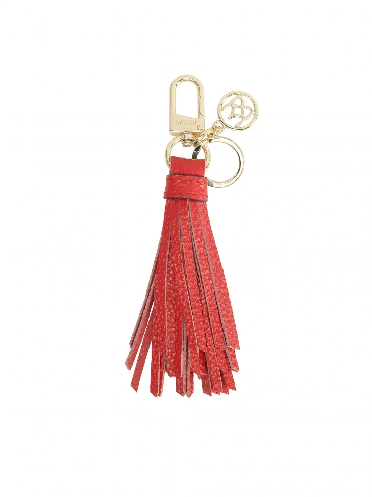 kazar Red keychain with a clutch