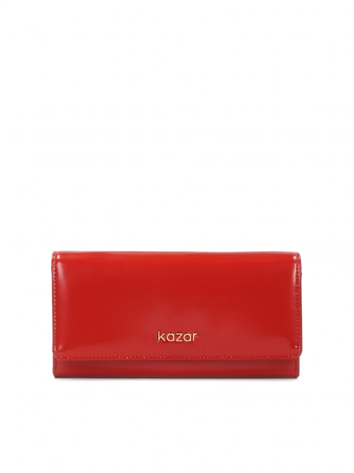 kazar Red leather wallet