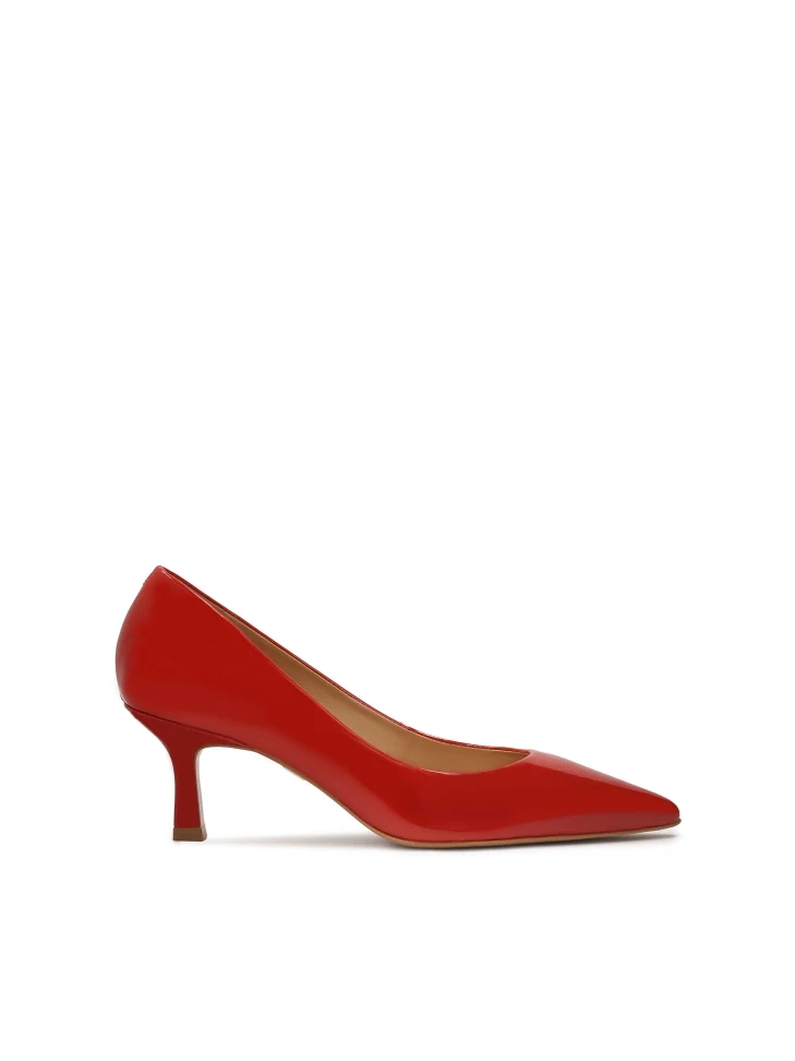 kazar Red patent leather pumps
