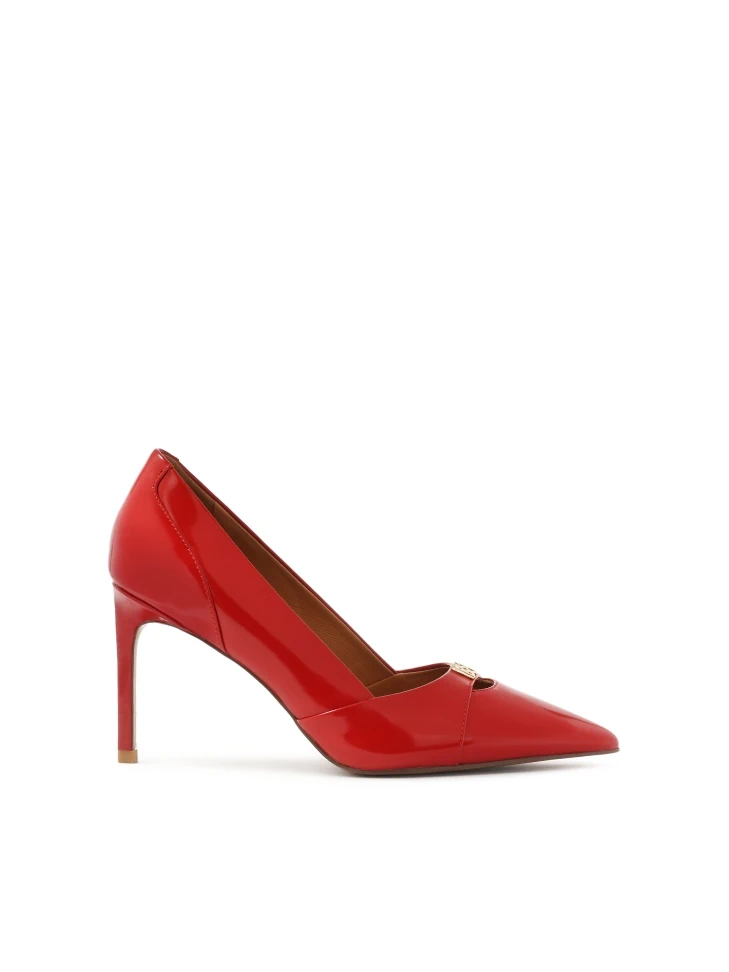 kazar Red pumps with cut-out upper