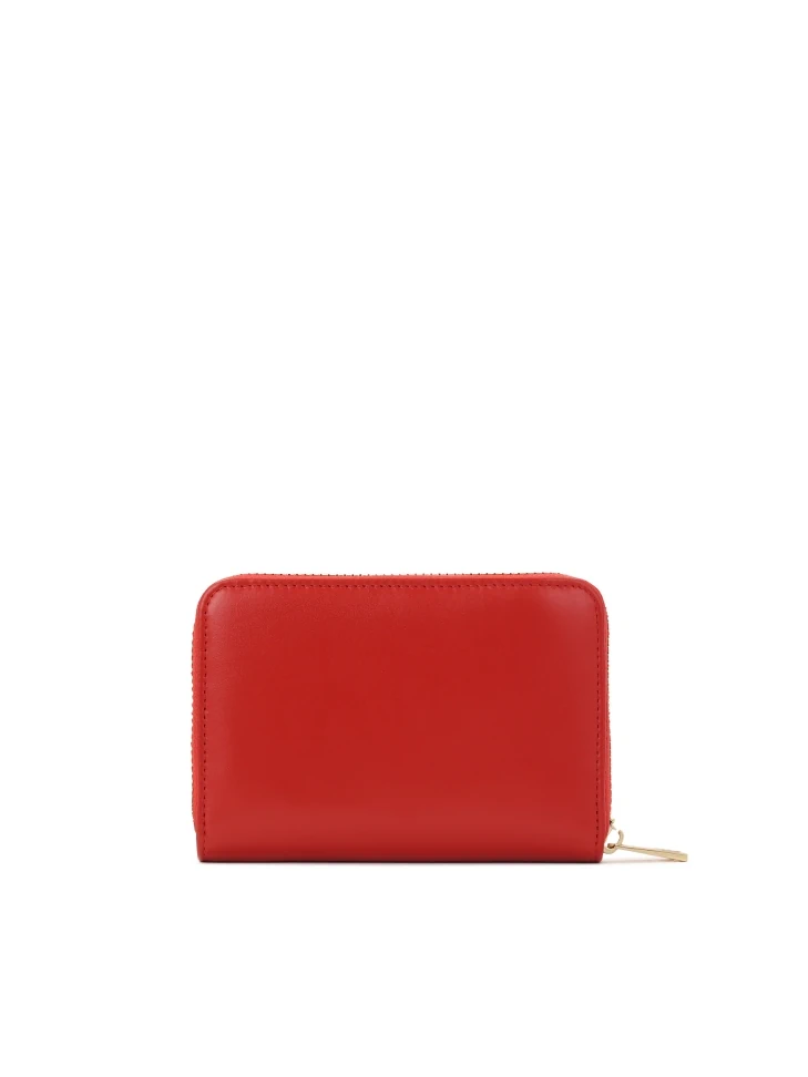 Kazar Red Zipped Wallet