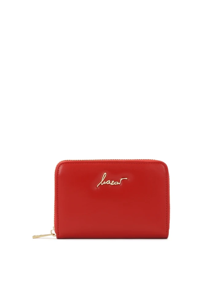 kazar Red zipped wallet
