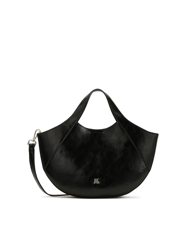 kazar Rounded leather hobo bag