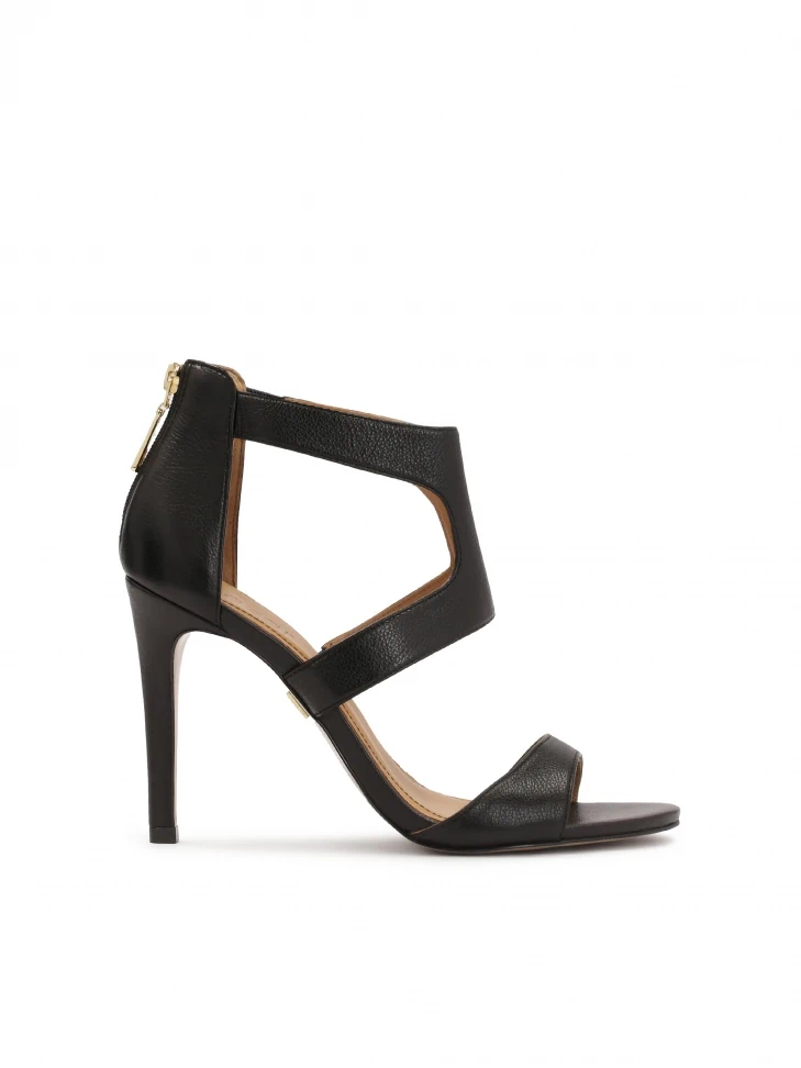 kazar Sandals with a zipper on a built-in heel