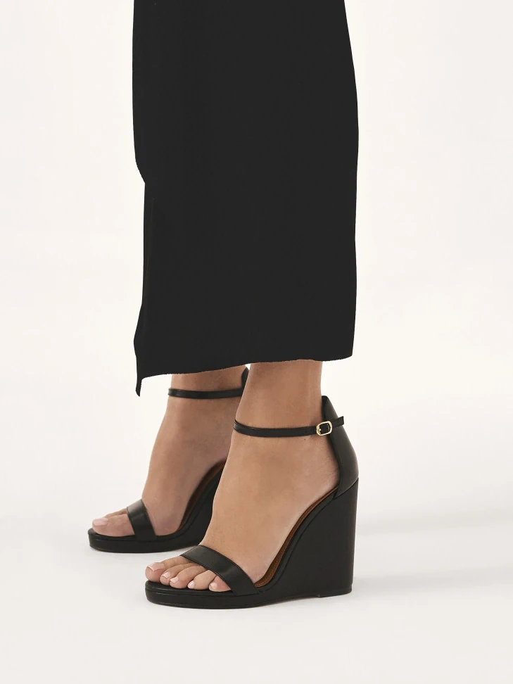 Kazar Sandals With Covered Heel On Platforms