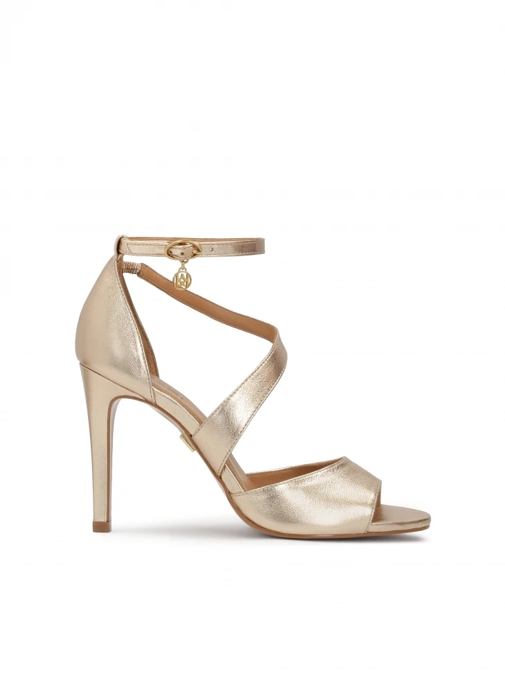 kazar Sandals with golden full heel