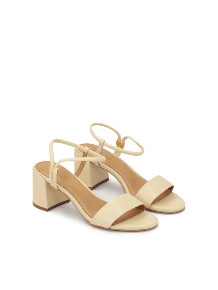 Kazar Sandals With Metal Sliding Clasp