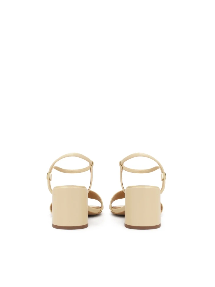 Kazar Sandals With Metal Sliding Clasp