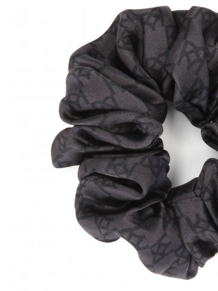 Kazar Satin Black Hair Elastic