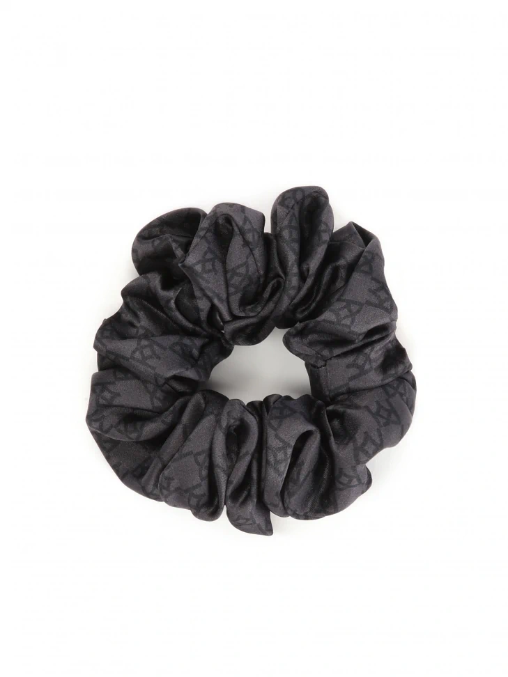 kazar Satin black hair elastic