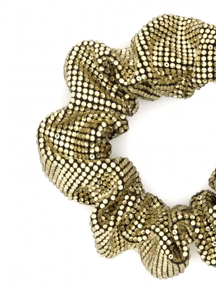 Kazar Scrunchie For Hair With Crystals