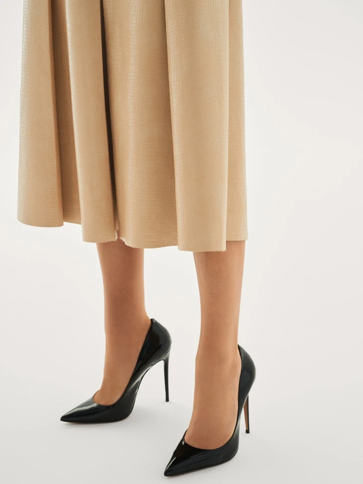 Kazar Shiny Black Patent Leather Pumps