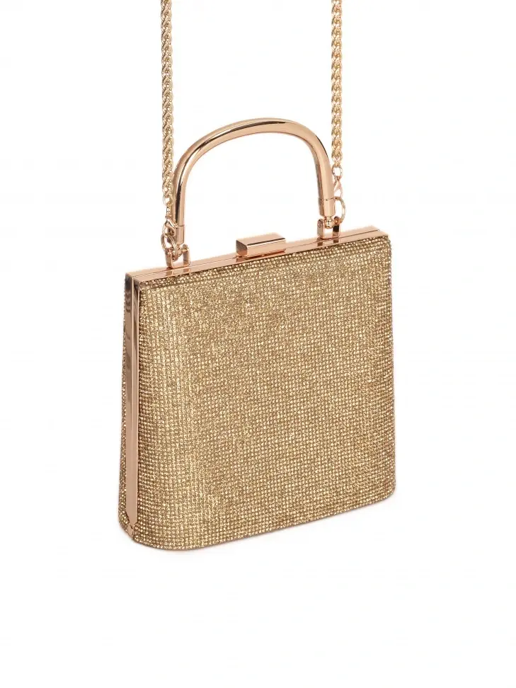 Kazar Shiny Evening Bag With A Handle