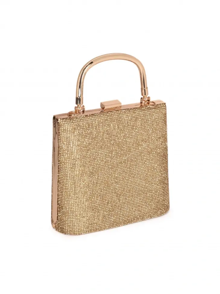 Kazar Shiny Evening Bag With A Handle