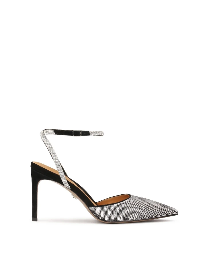 kazar Shiny pumps fastened around the ankle