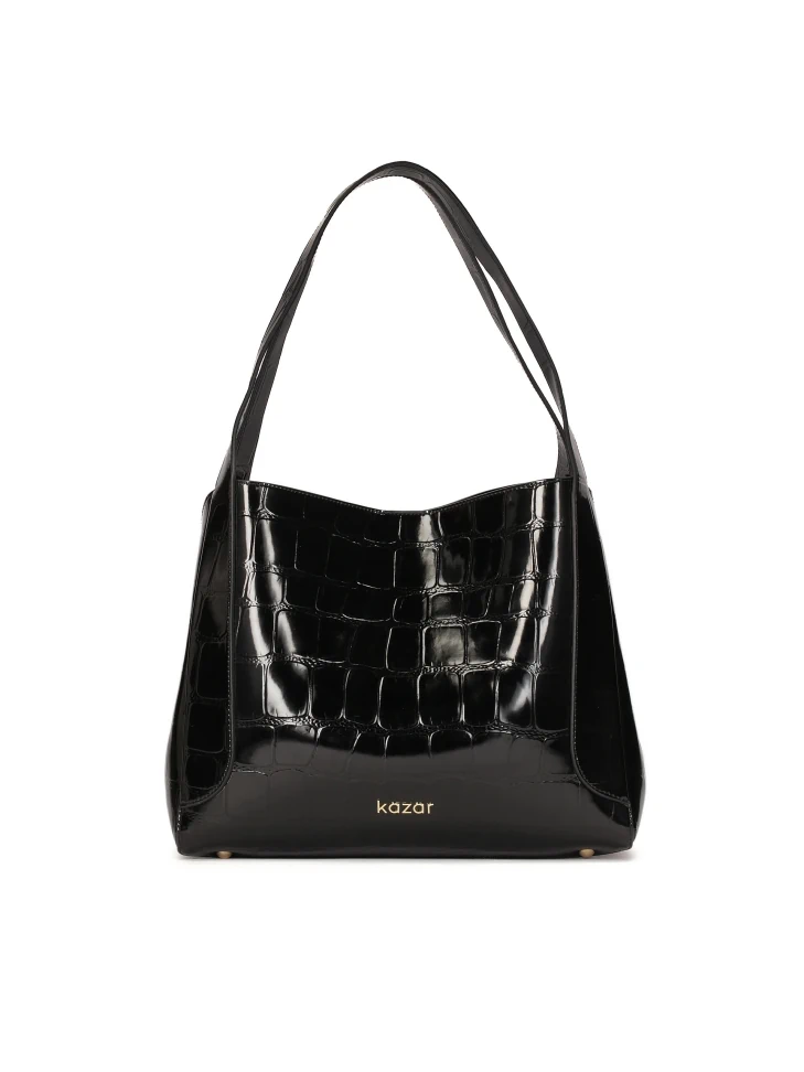 kazar Shoulder bag in embossed patent leather