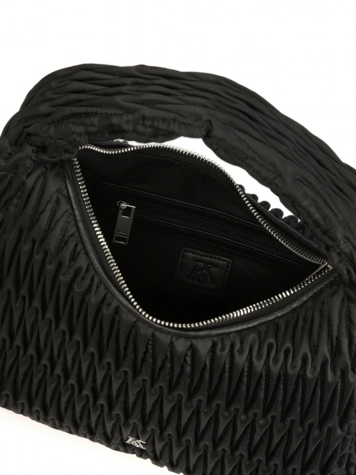 Kazar Shoulder Bag In Strikingly Decorated Fabric