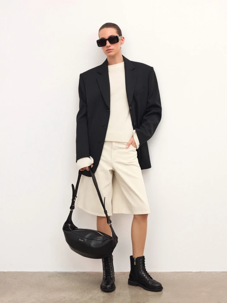 Kazar Shoulder Bag With Loose Soft Form