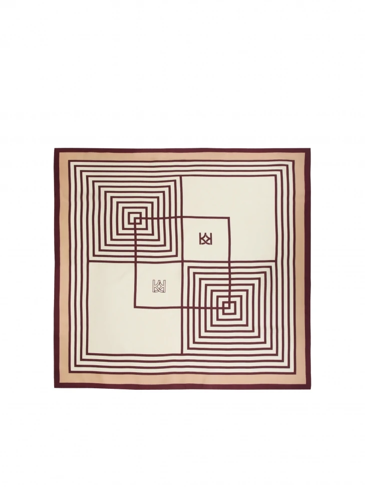 Kazar Silk Gavroshka Scarf