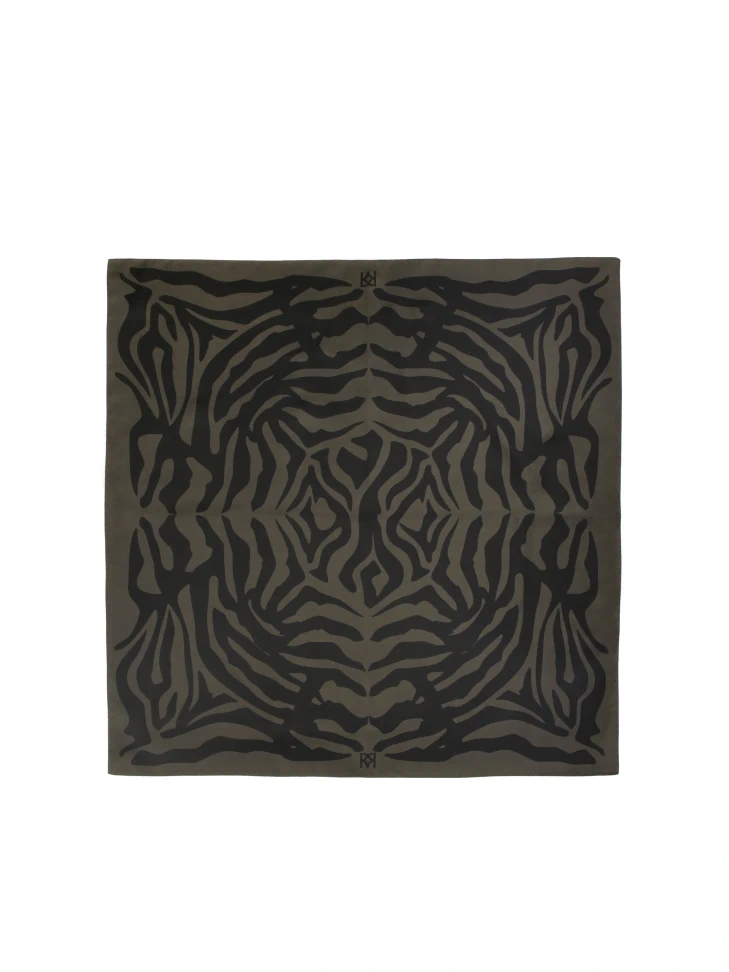 Kazar Silk Scarf With Shine