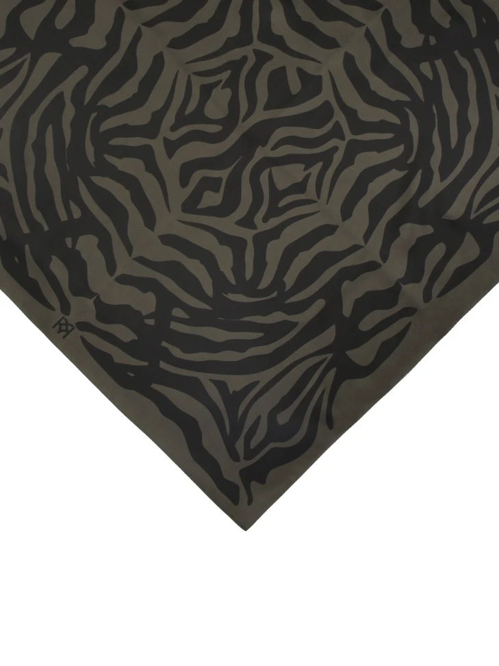 Kazar Silk Scarf With Shine