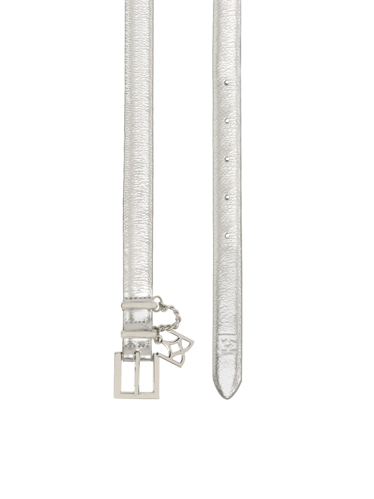 Kazar Silver Belt With Jewelry Embellishment