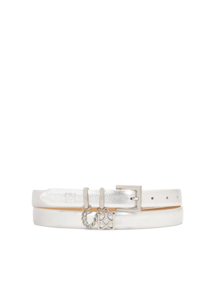 kazar Silver belt with jewelry embellishment
