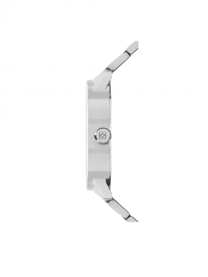 Kazar Silver Minimalist Watch On A Bracelet
