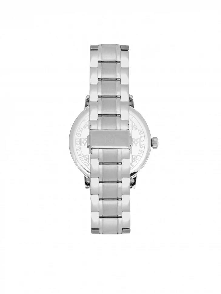 Kazar Silver Minimalist Watch On A Bracelet