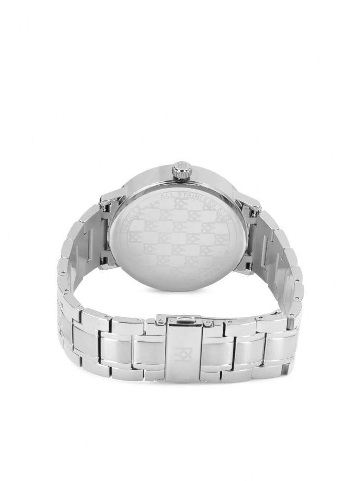 Kazar Silver Minimalist Watch On A Bracelet