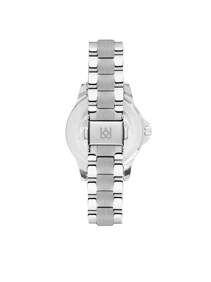 Kazar Silver Minimalist Women's Watch
