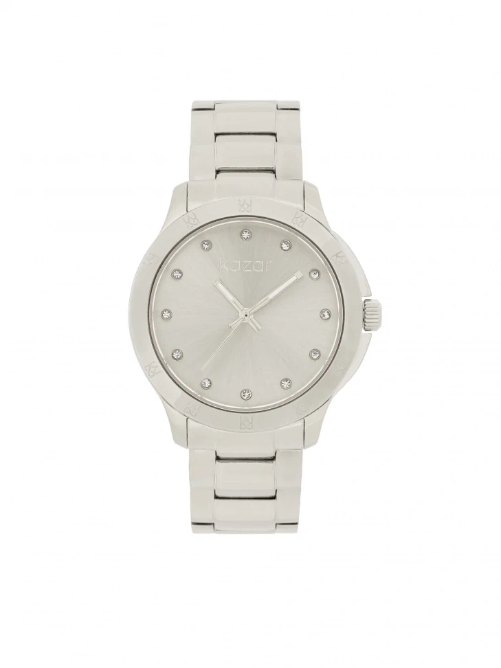 kazar Silver women's watch on a bracelet